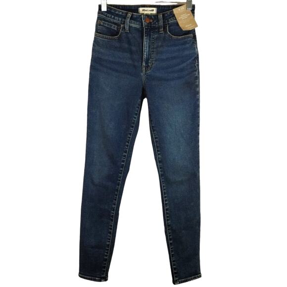 Madewell Denim - Y Madewell Litchfield Wash Curvy Roadtripper Authentic Skinny Denim Jeans NWT 25